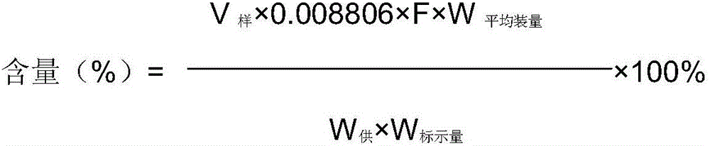 Method for detecting content of VC in vitamin C solid beverage