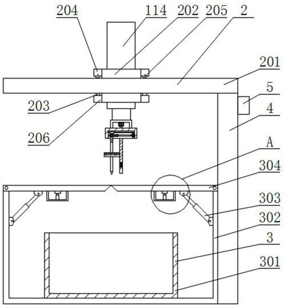 Leatherware production punching device with hole diameter adjusting structure