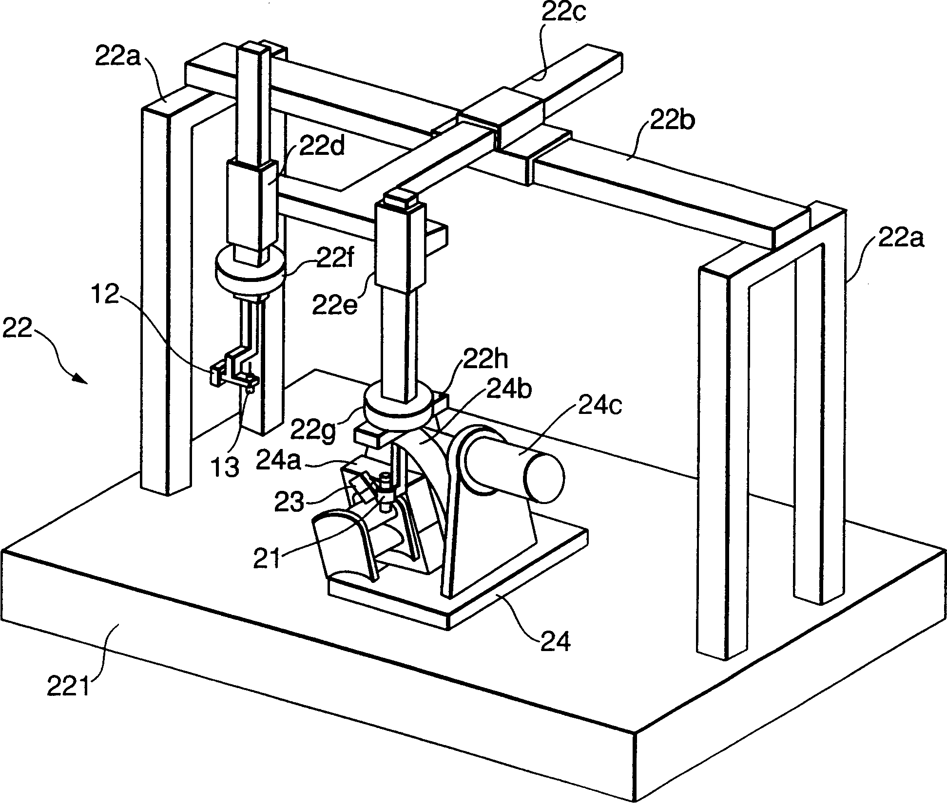 Method for automatically repairing crack, and apparatus therefor