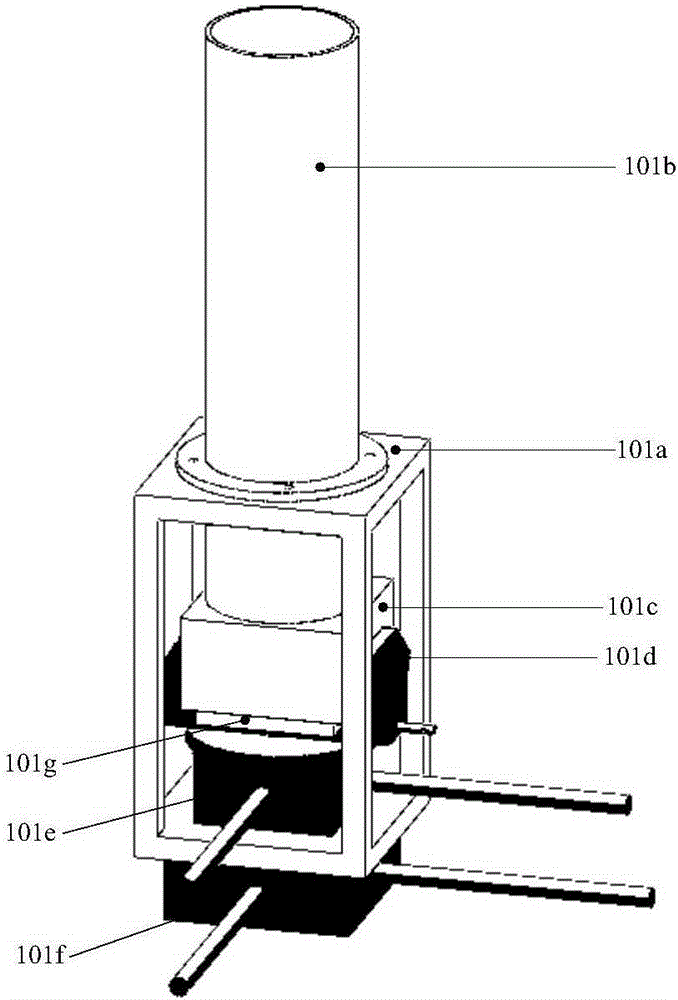 A vacuum high and low temperature lunar soil environment simulation device and its simulation method
