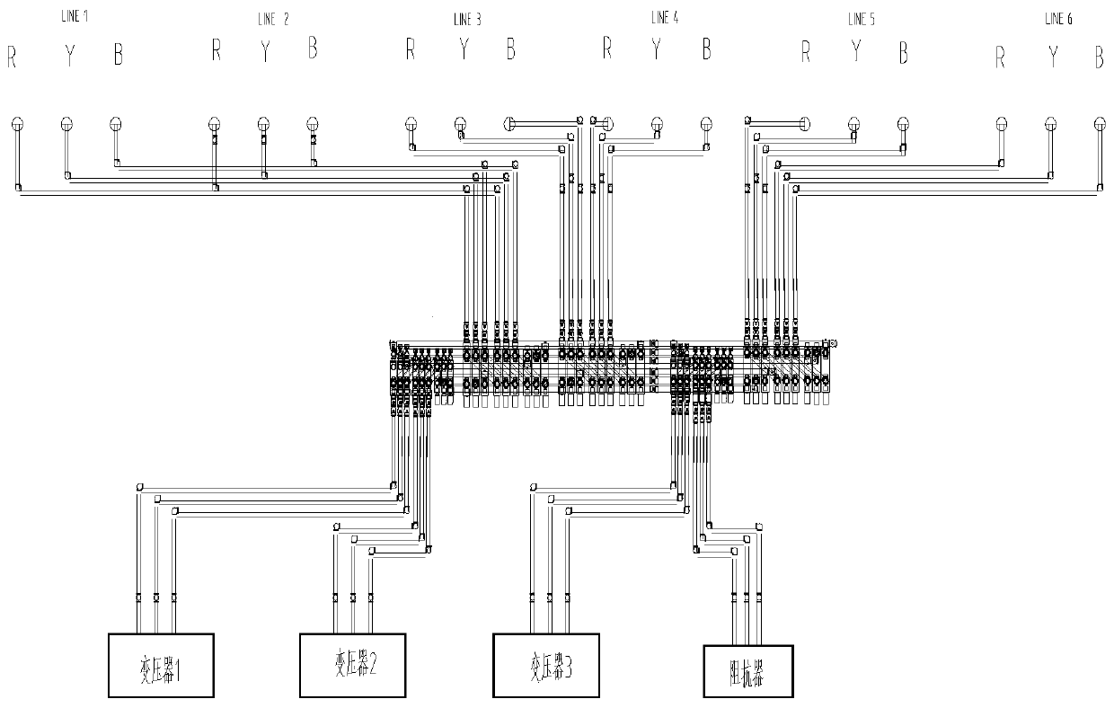 A method for calculating a space electromagnetic field of a gas-insulated substation