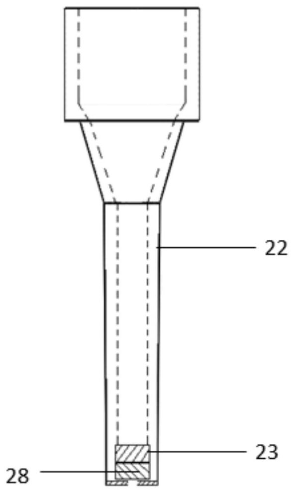 Convection PCR amplification detection system and convection PCR amplification detection method