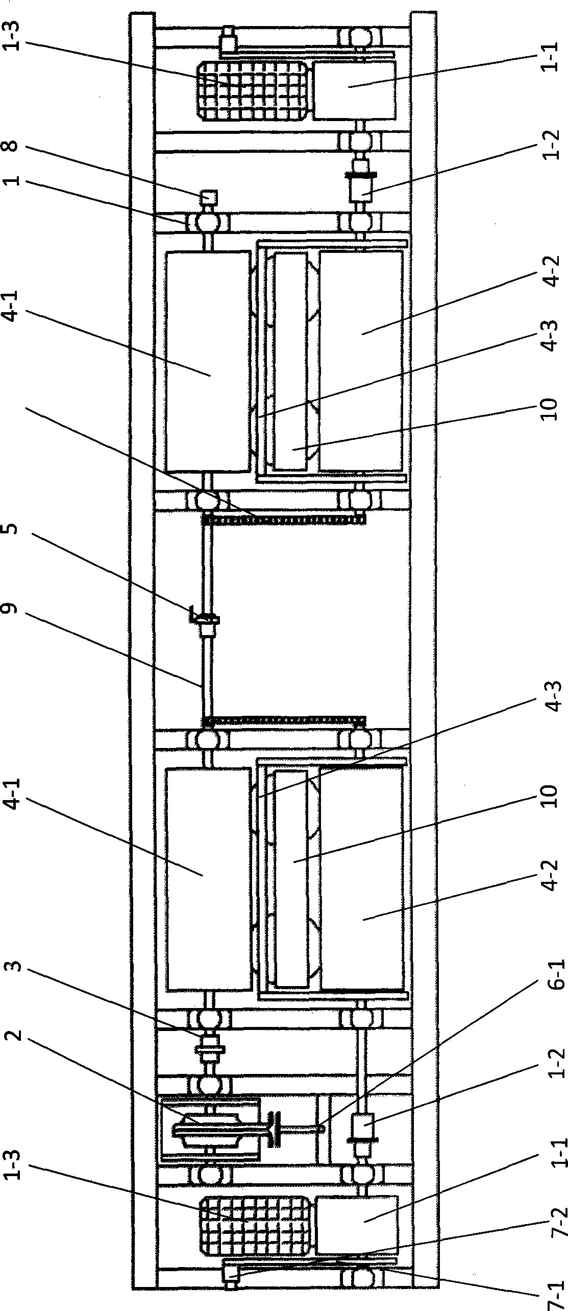 Integrated dynamic vehicle performance test platform and integrated dynamic vehicle performance test method