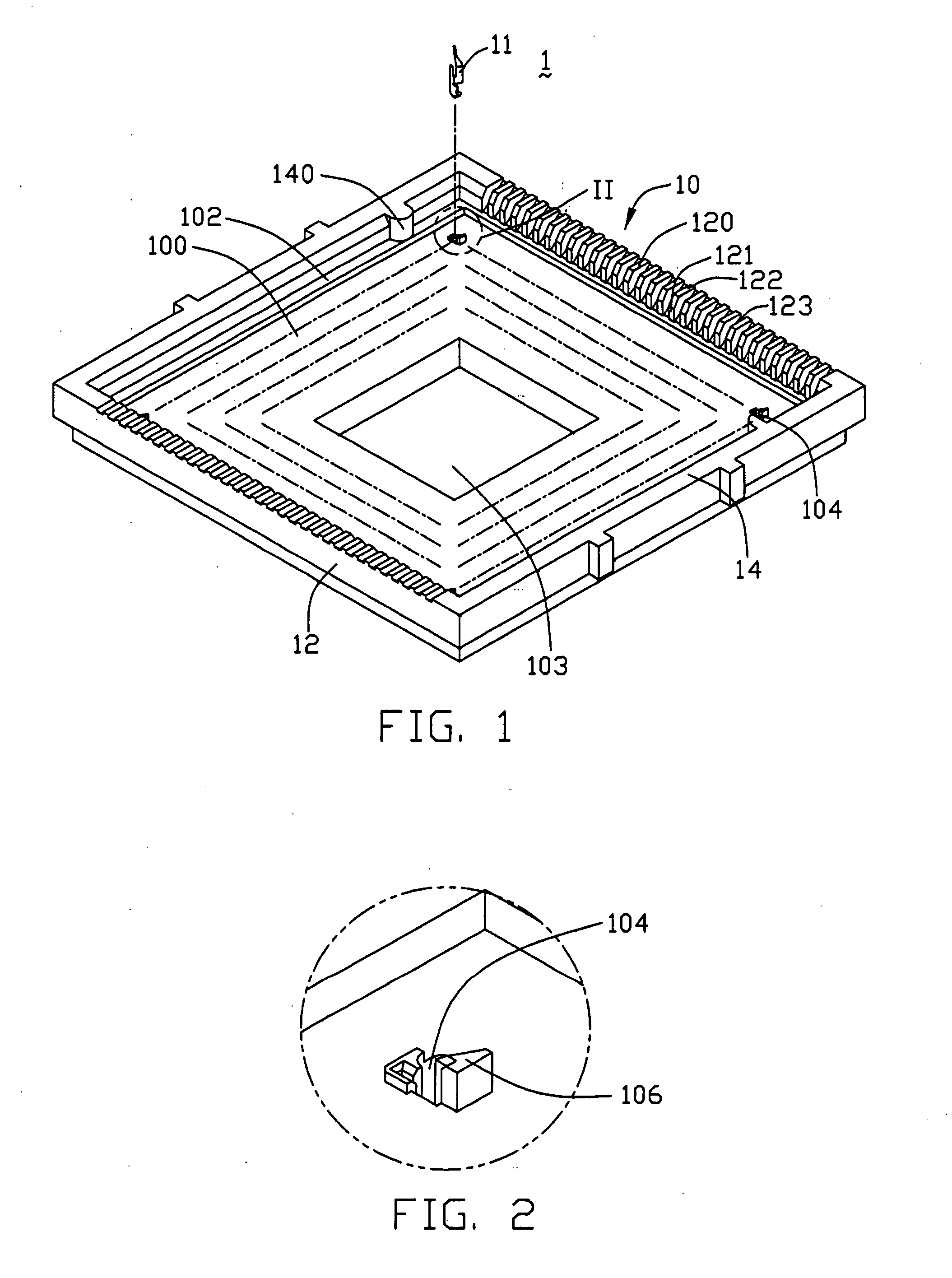 Electrical connector with dual-function housing protrusions