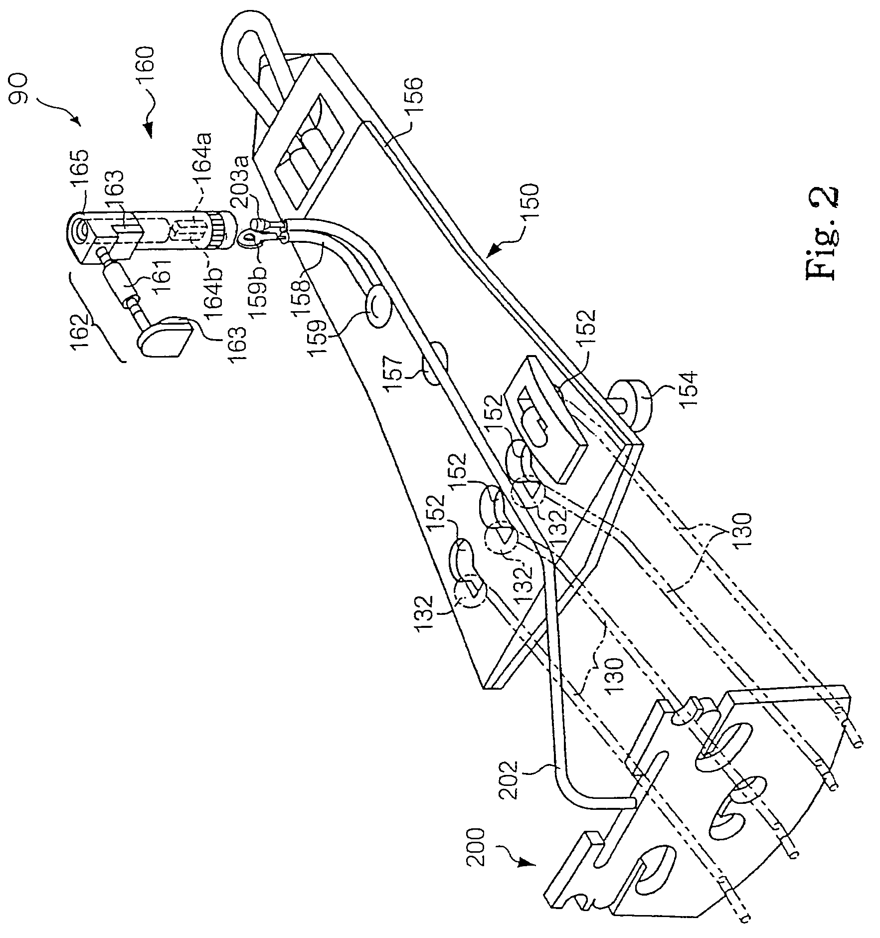Stringed musical instrument equipped with pickup embedded in bridge and bridge used therein