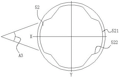 Mitigative transition non-linear rigid traction joint and non-linear rigidity control method thereof