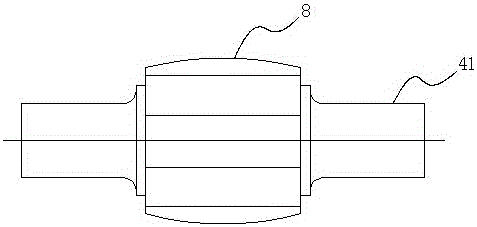 Mitigative transition non-linear rigid traction joint and non-linear rigidity control method thereof