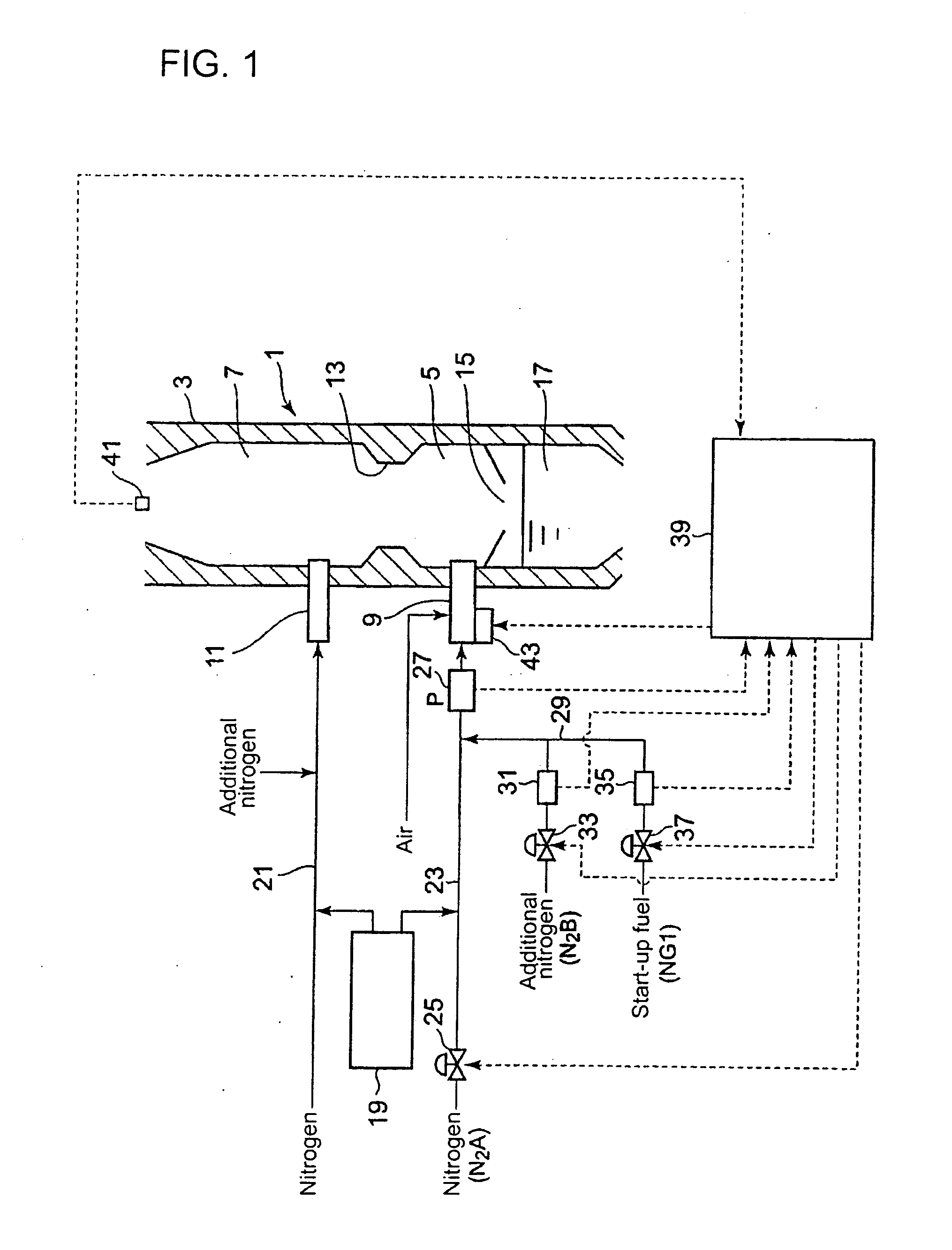 Starting method of coal gasifier and starting device therefor