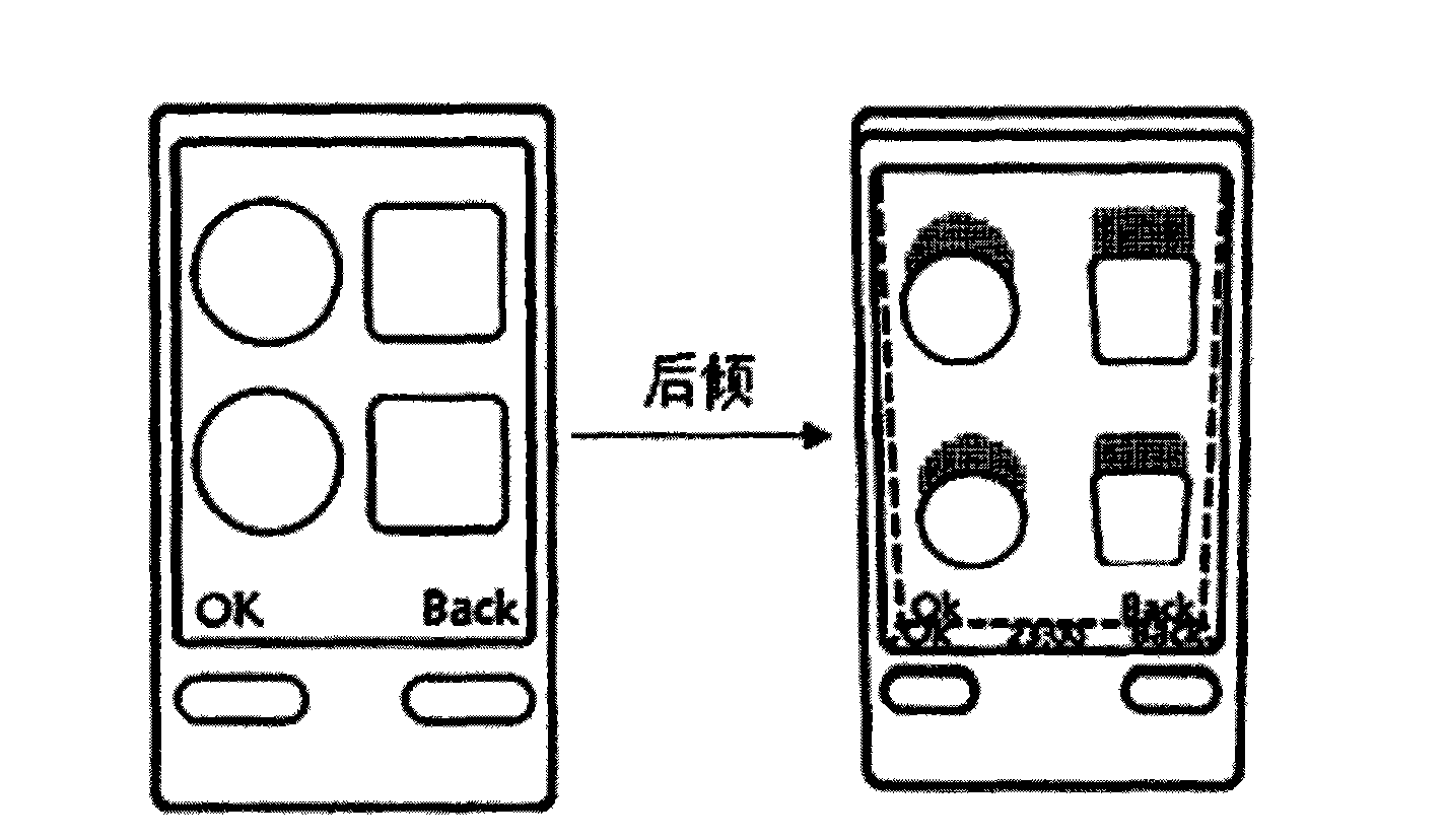 Display mode of mobile terminal supporting 3D (3-Dimensional) visual effect