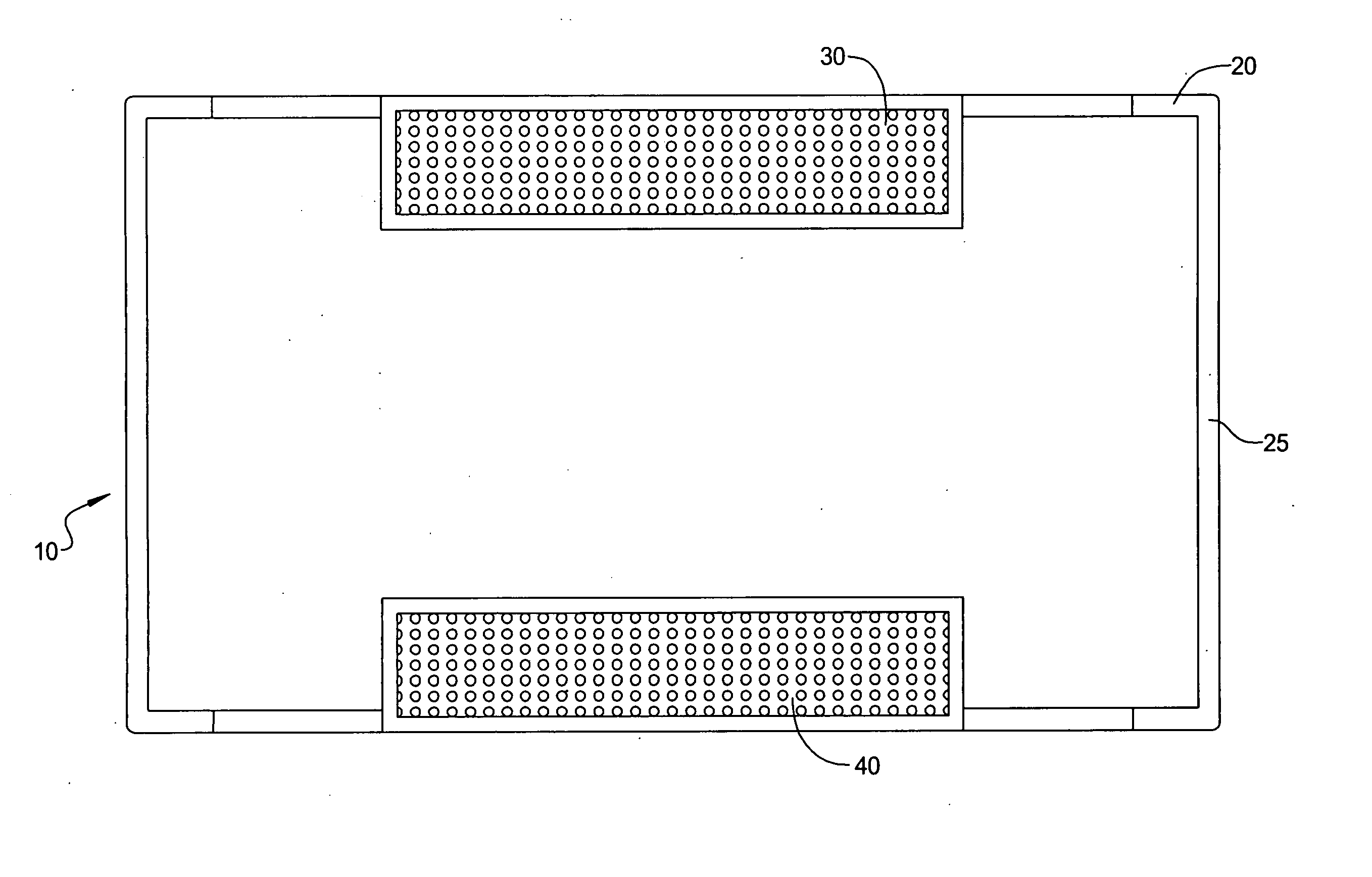 Lighted display device with user selectable message