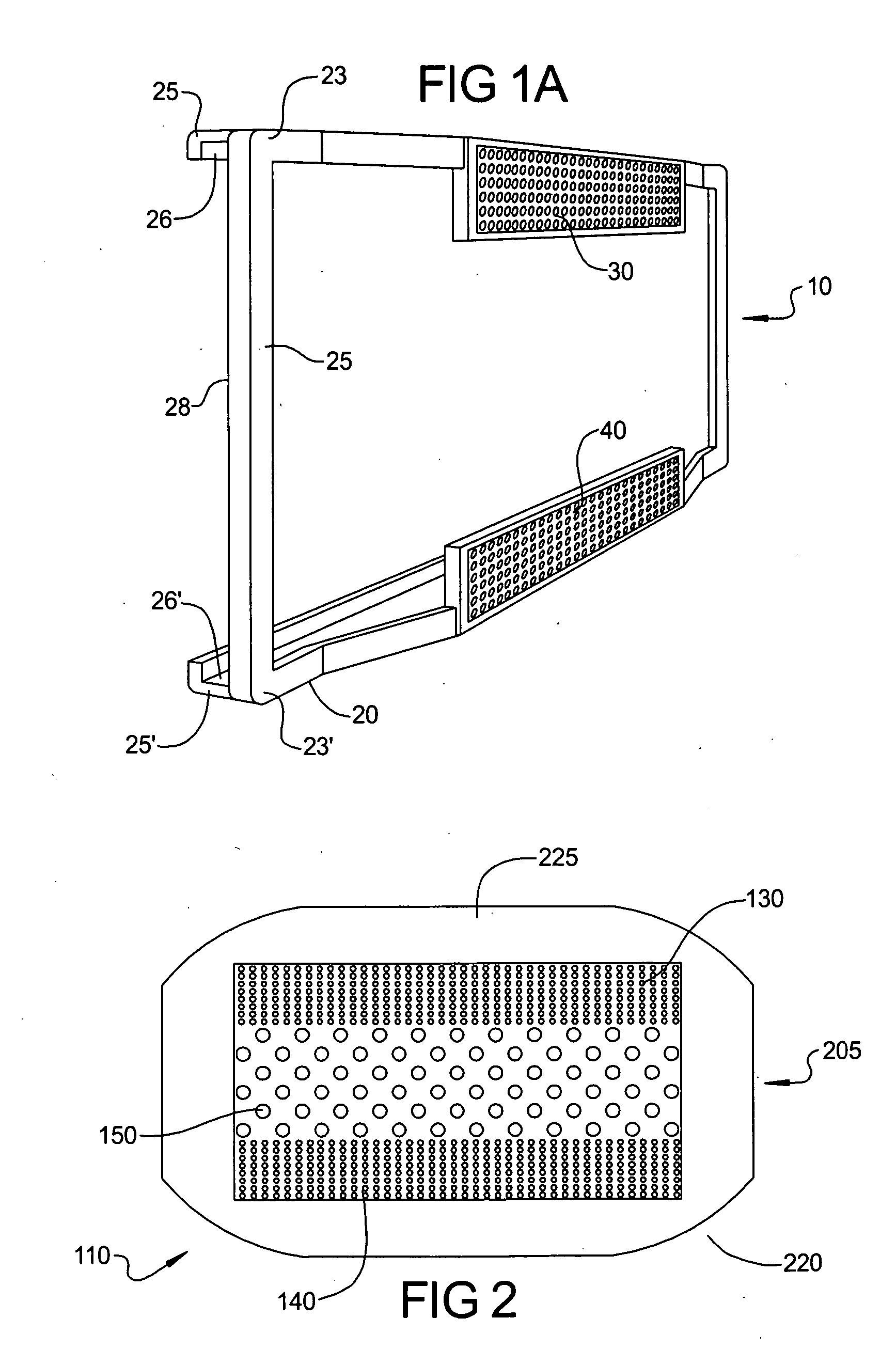 Lighted display device with user selectable message