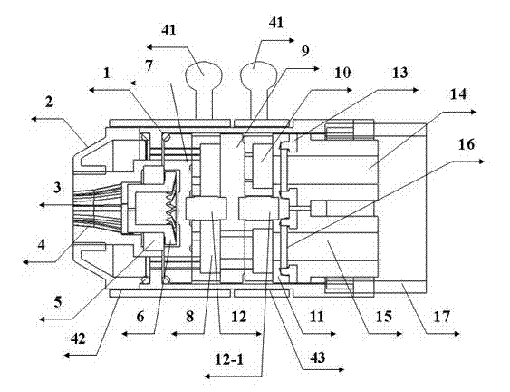 Universal sub-control low-carbon water nozzle