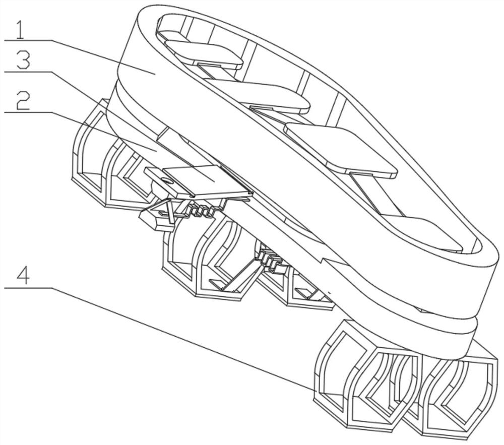 A foot device for assisting weight-bearing lower extremity exoskeleton