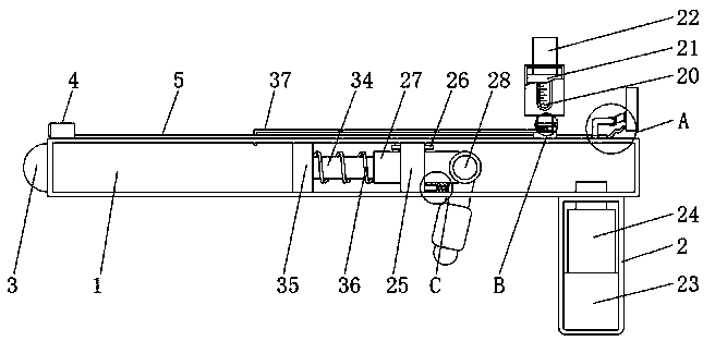 Visible accurate local anesthetic doser for transumbilical endoscopic surgery