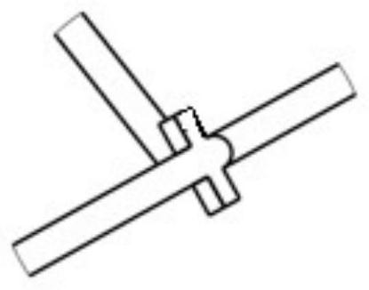 Device for unfolding microsatellite SAR (Synthetic Aperture Radar) antenna