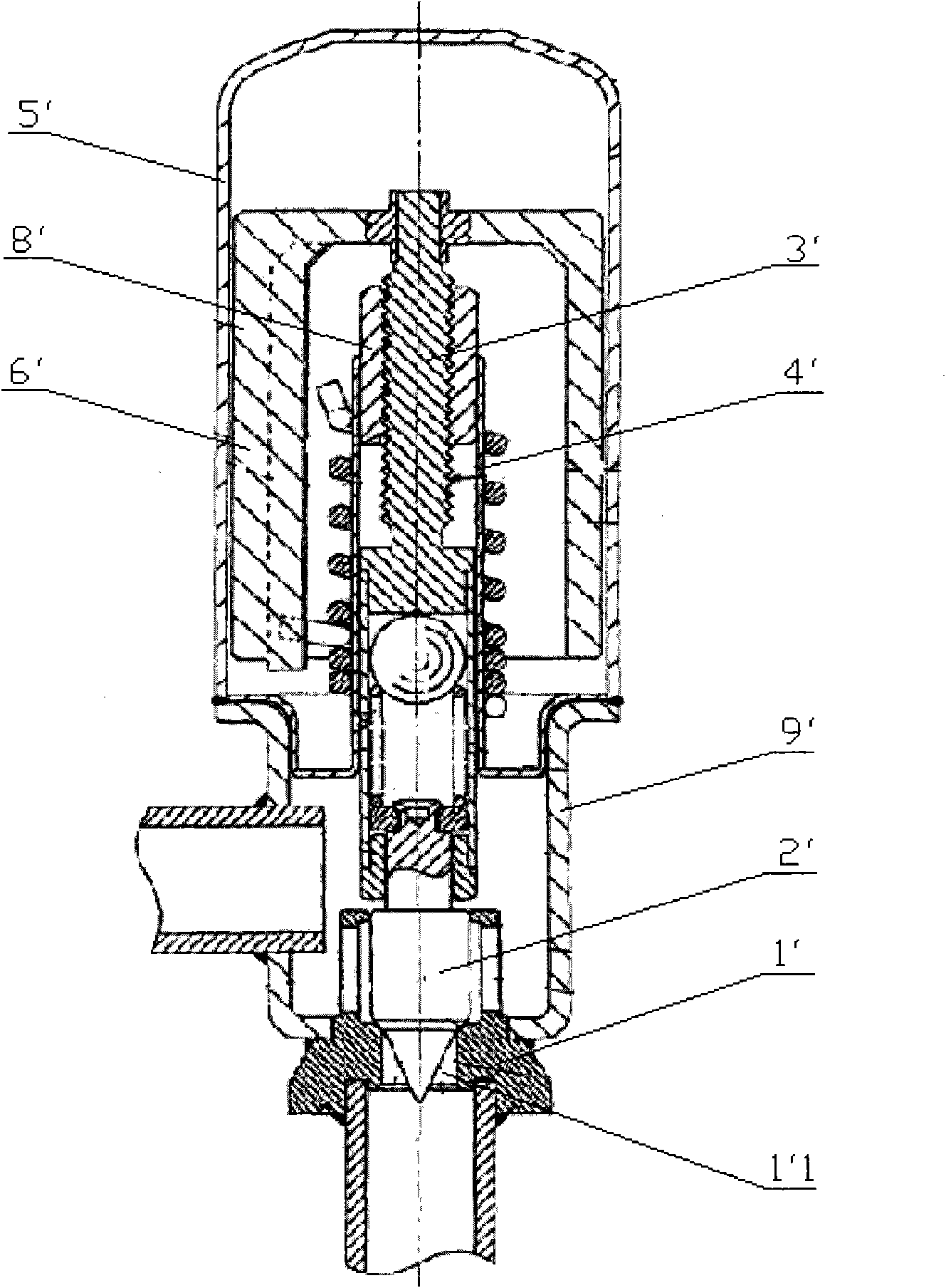 Electrically operated valve and heat exchange device comprising same