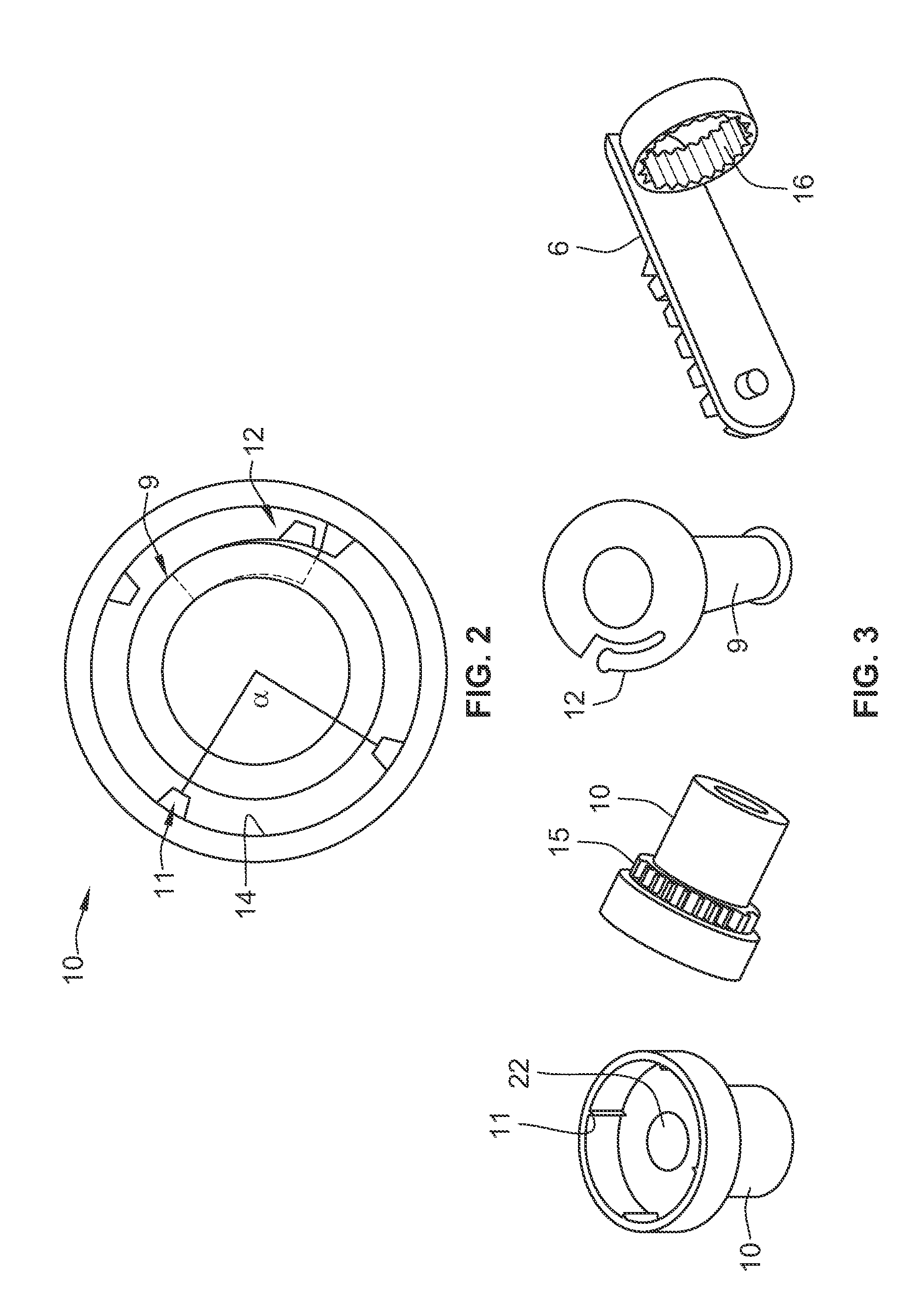 Automatic injection device with torsional spring