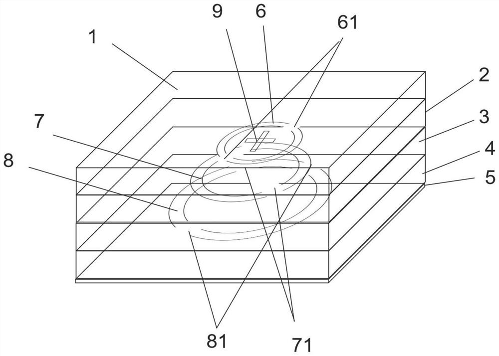 Broadband polarizer based on metamaterial