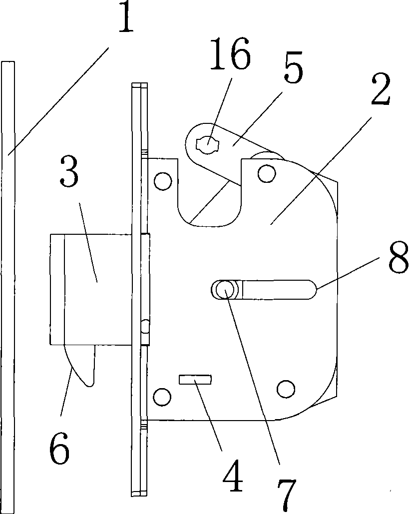 Anti-theft lock with barbed bolt and top-bottom lock including the same