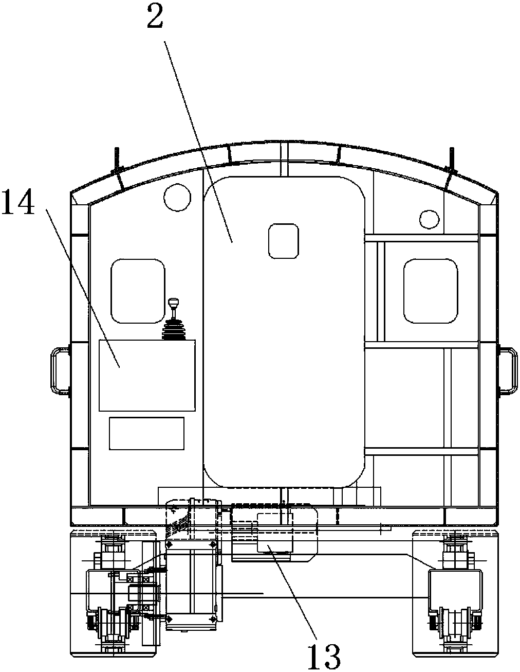 A self-propelled tunnel construction lifesaving system