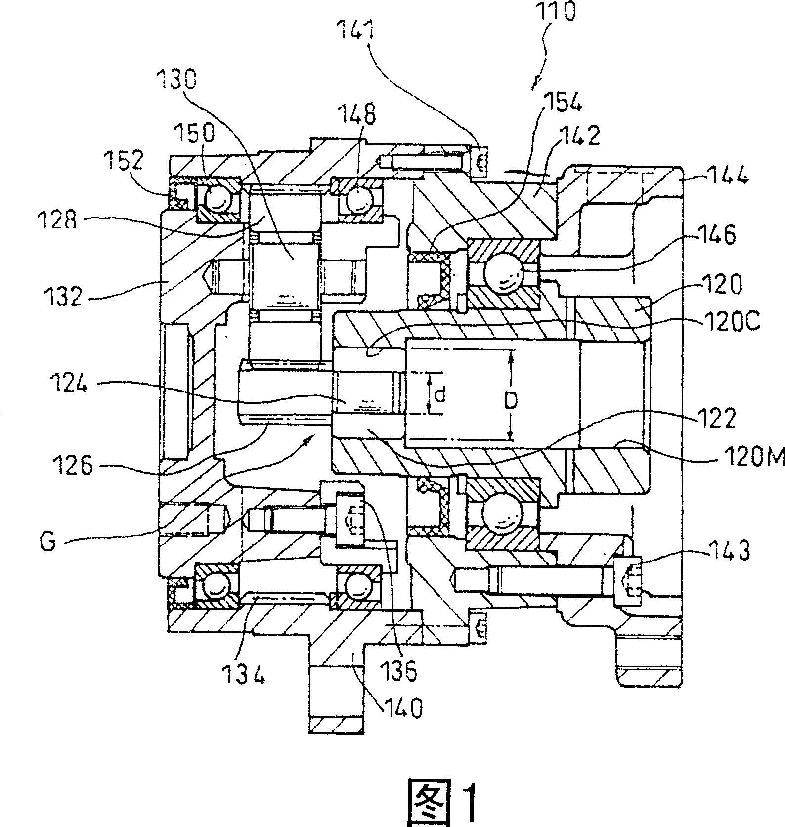 Power transmission mechanism and its component module and manufacture ...