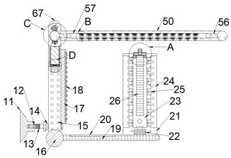 Intelligent clothes airing device with poor-illumination room moisture-proof function