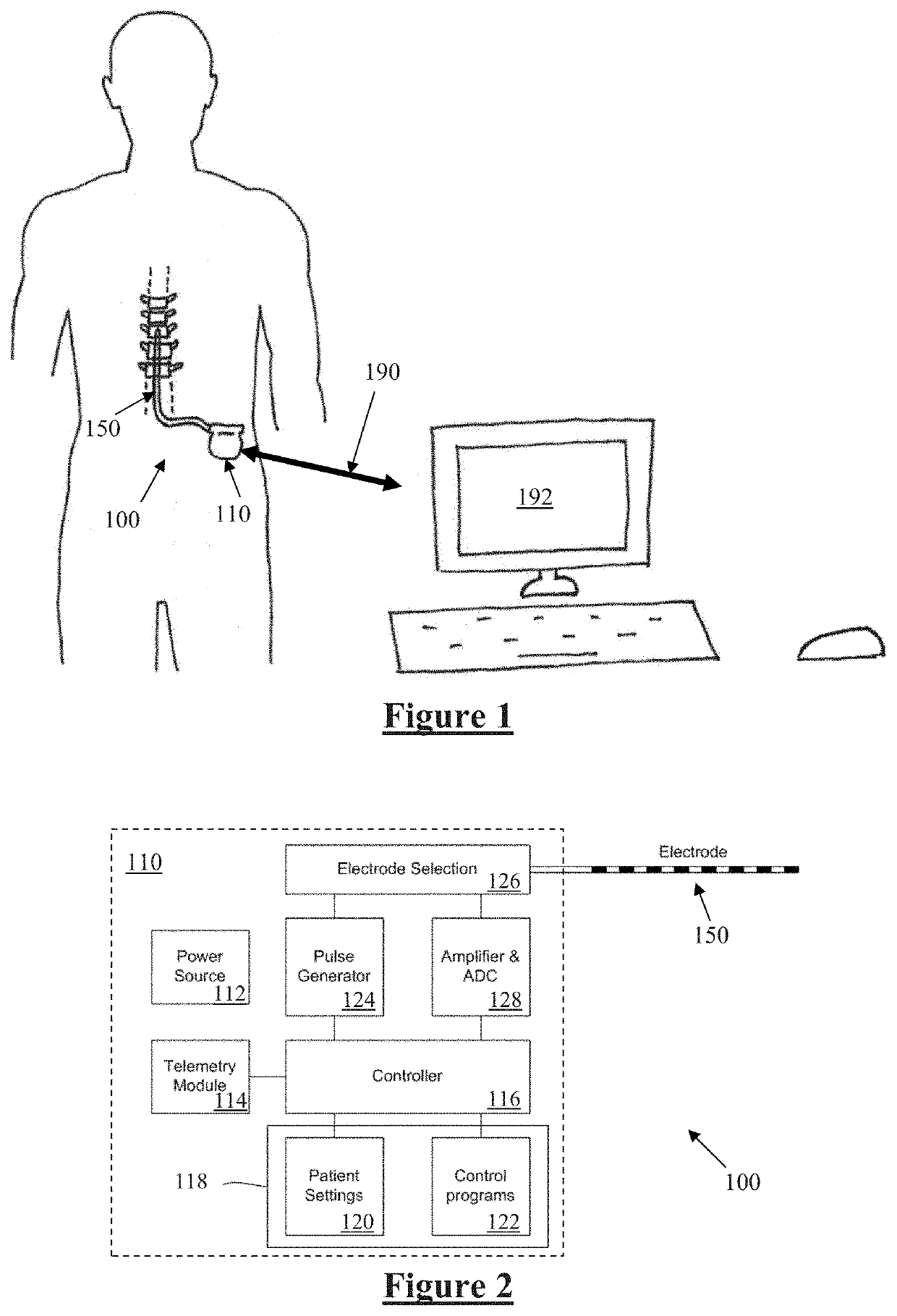 Method and device for neural implant communication