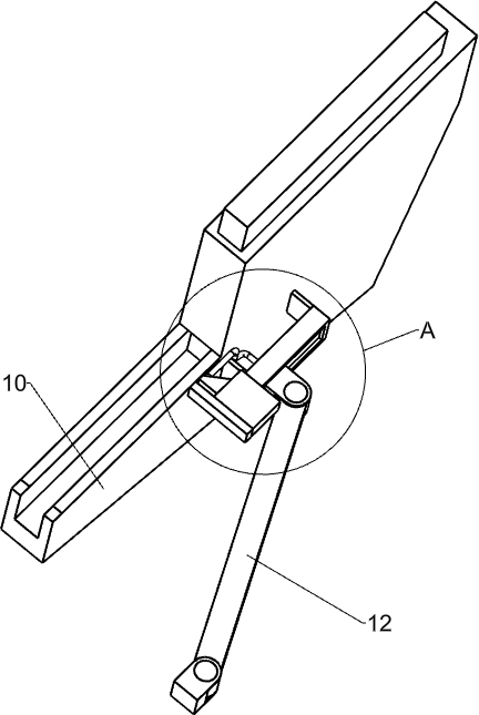 Equal-length cutting device for building small brick strips