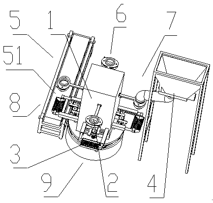 A feed packaging device