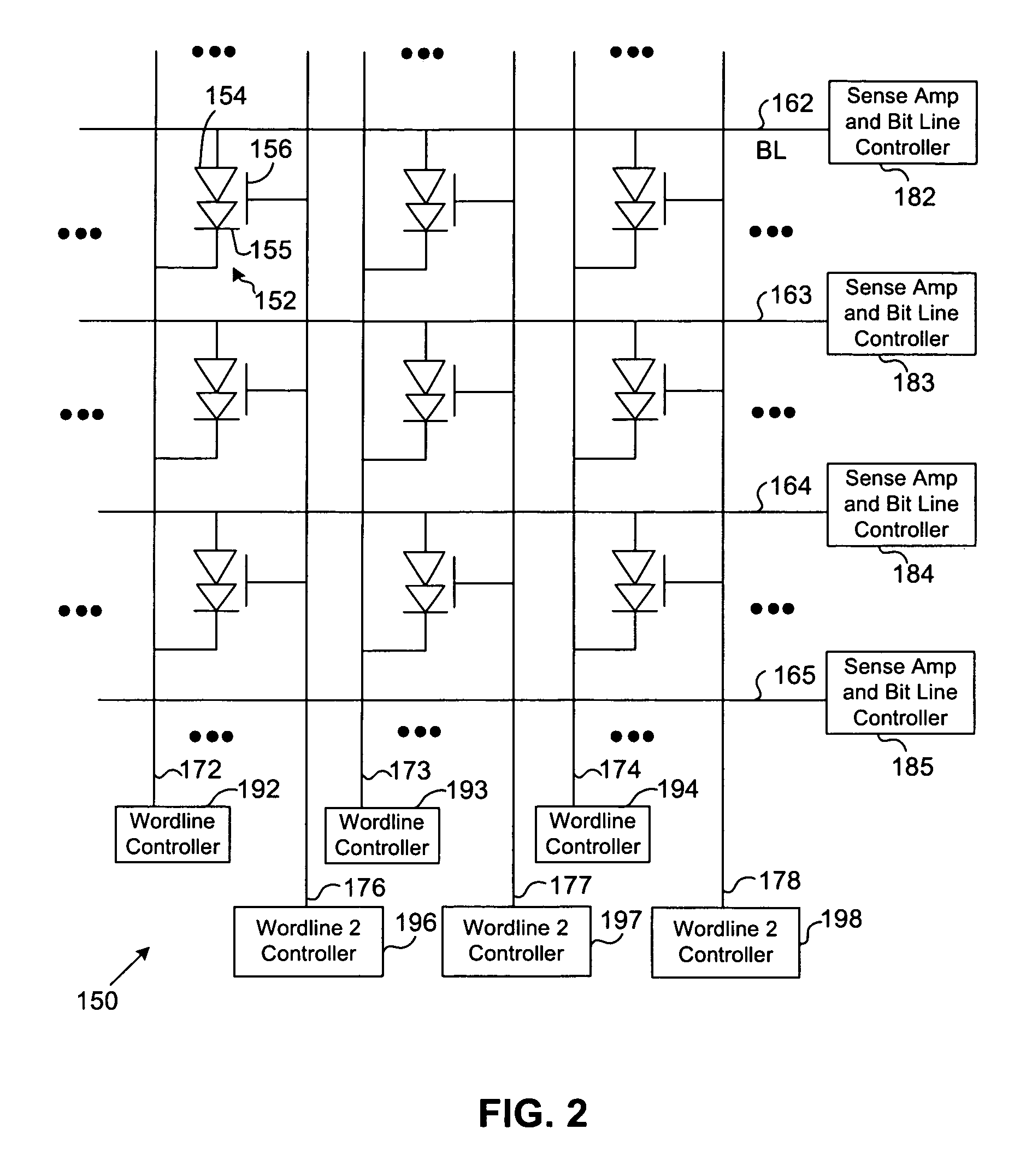 Thyristor semiconductor memory and method of manufacture