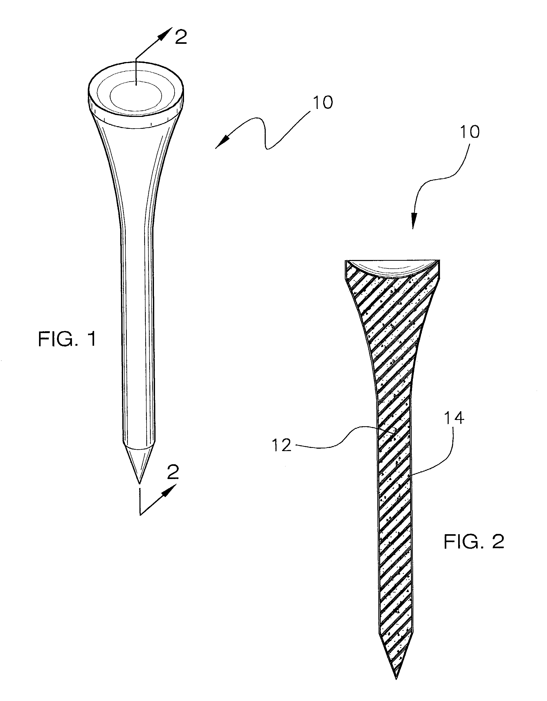 Golf tee device and methods