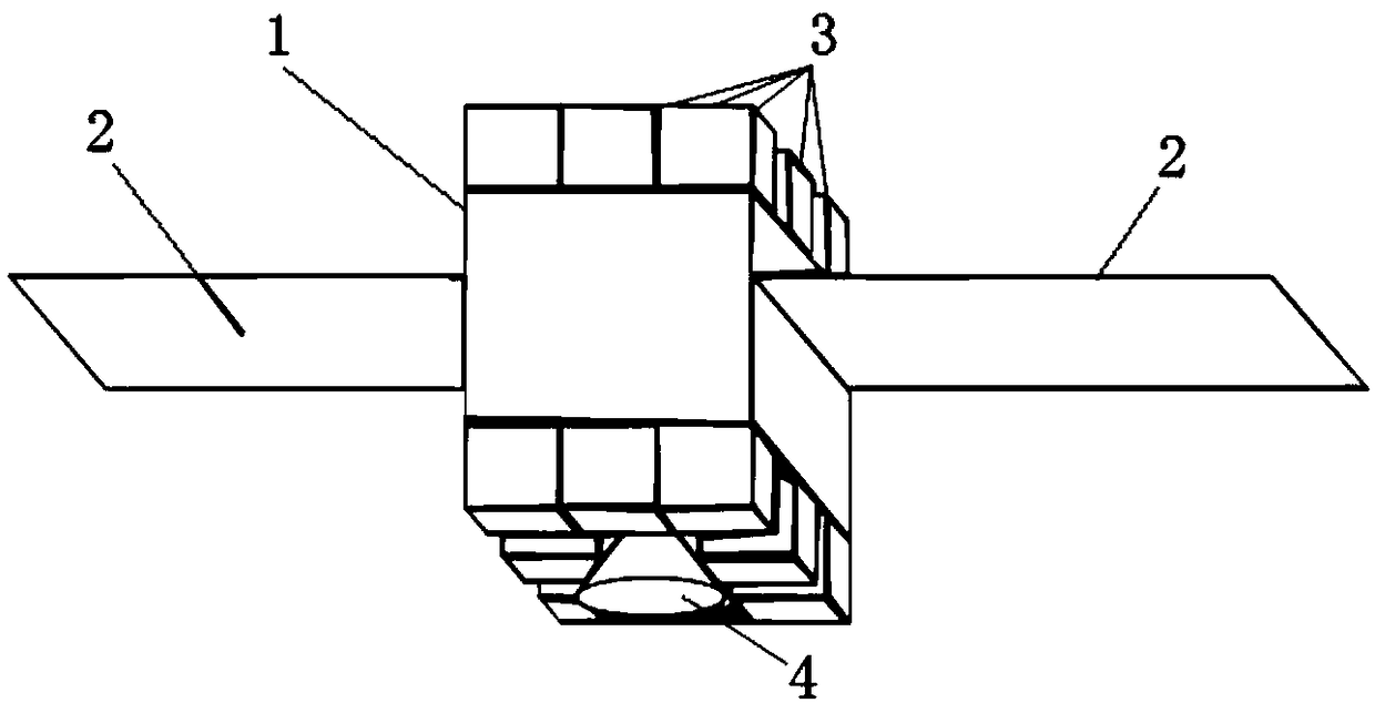 A platform and method for removing space debris from a child and a parent star