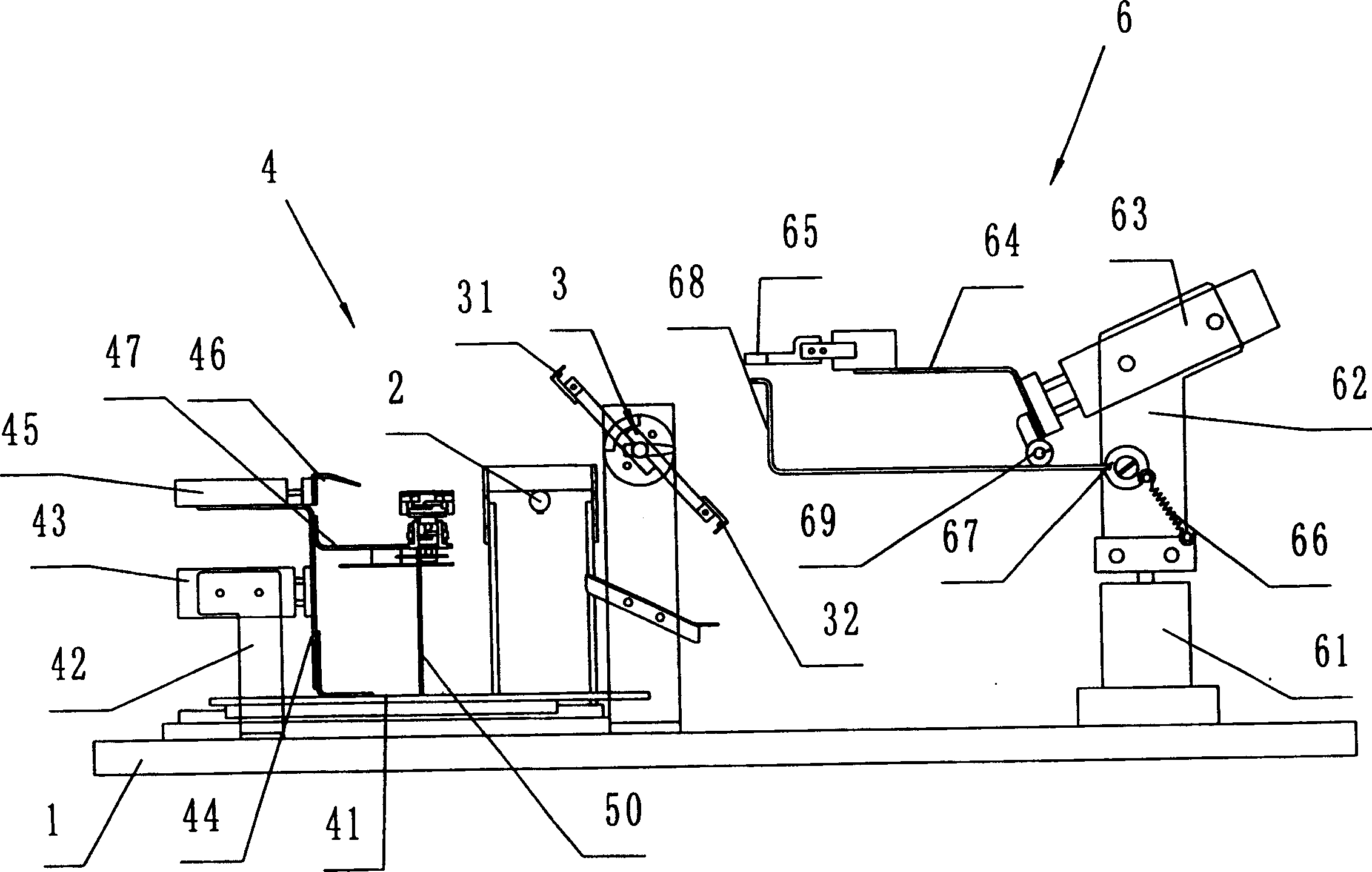 Nutrition pot sprout grafting machine