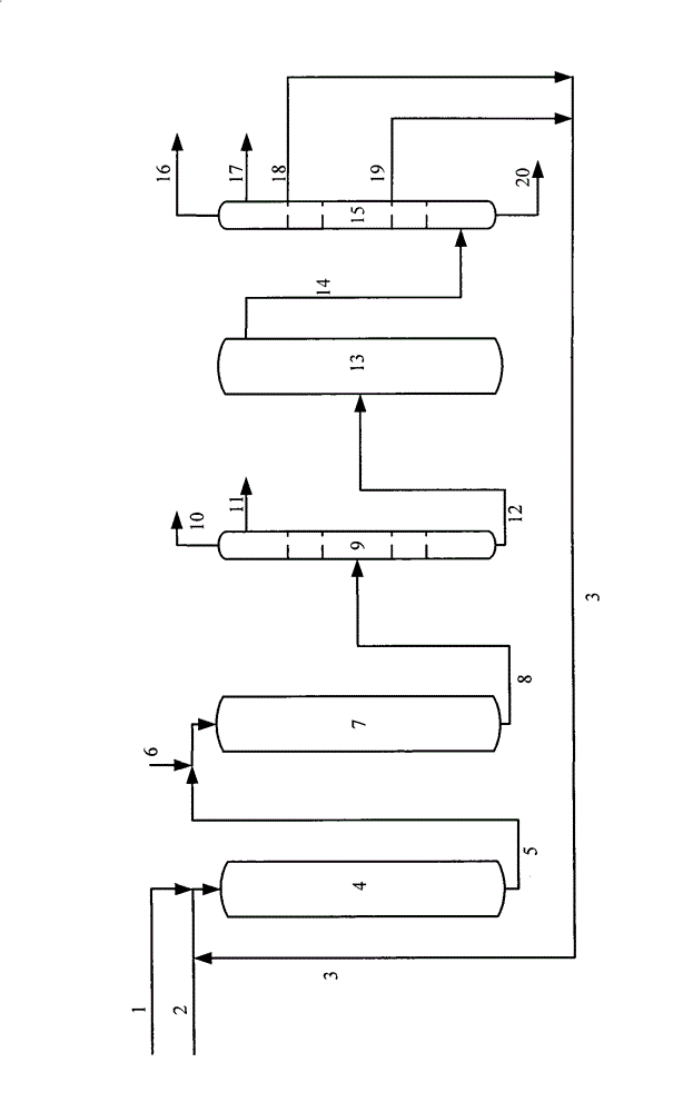 Method for producing light olefins and monocyclic aromatic hydrocarbons from heavy hydrocarbons