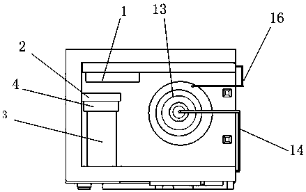 Air conditioner static pressure device and use method thereof