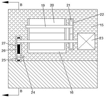 Waste crushing and recycling device for PVC pipes