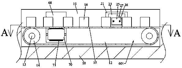 Automatic casual inspection system for detecting electronic element quality