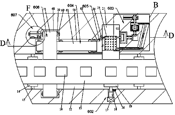 Automatic casual inspection system for detecting electronic element quality