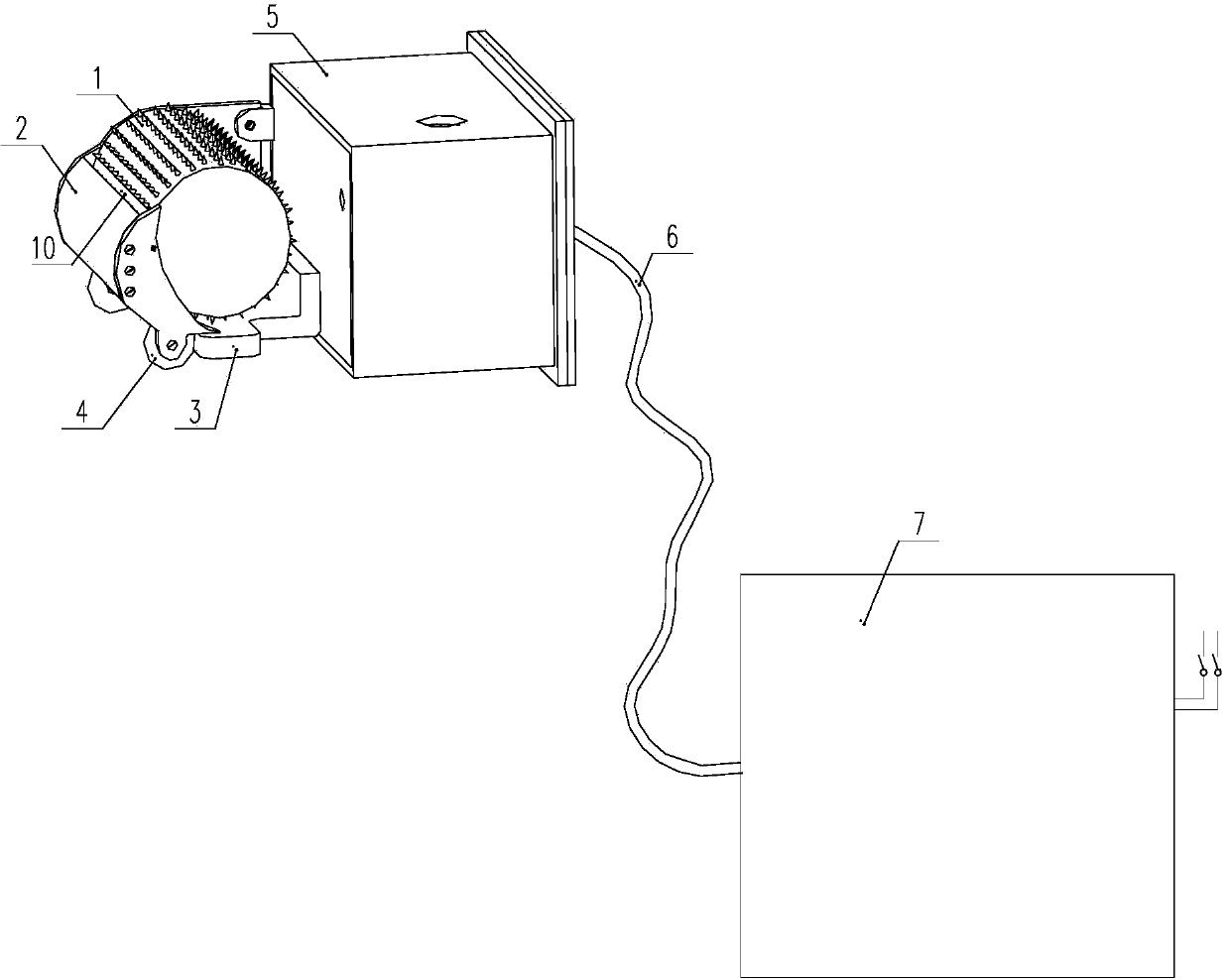 Cleaning method and device special for 3PE erosion resistant layer of oil and gas pipeline