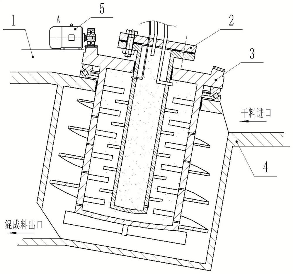 Livestock veterinary medicine stirring device