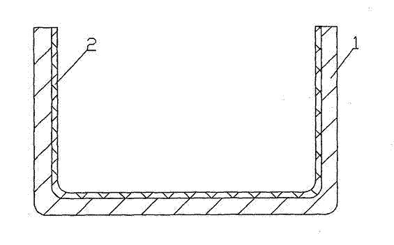 Quartz ceramic crucible for producing high-efficiency polycrystals and preparation method thereof