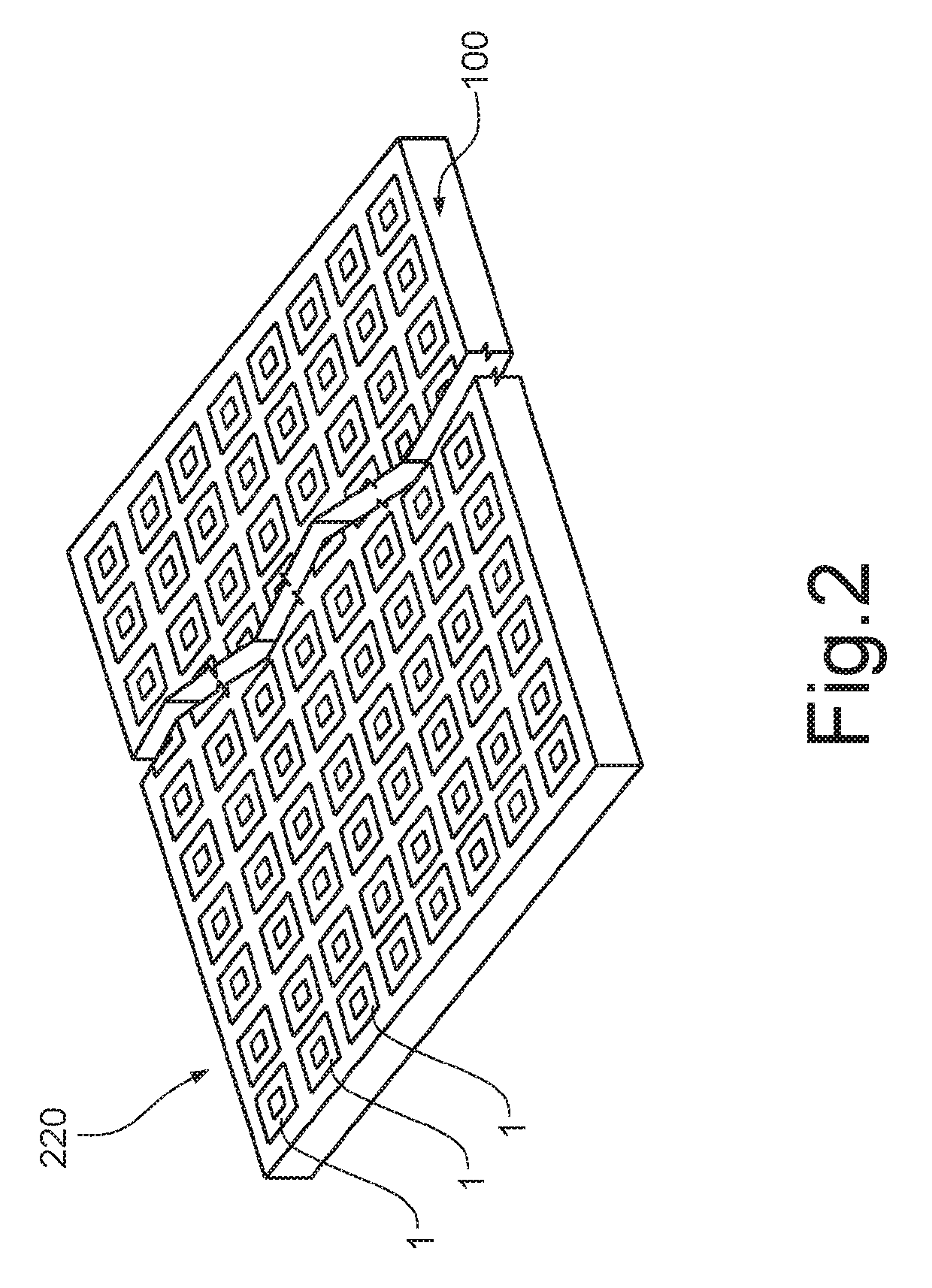 High sensitivity optoelectronic device for detecting chemical species and related manufacturing method