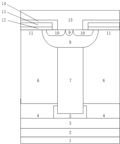 A superjunction device with improved body diode characteristics