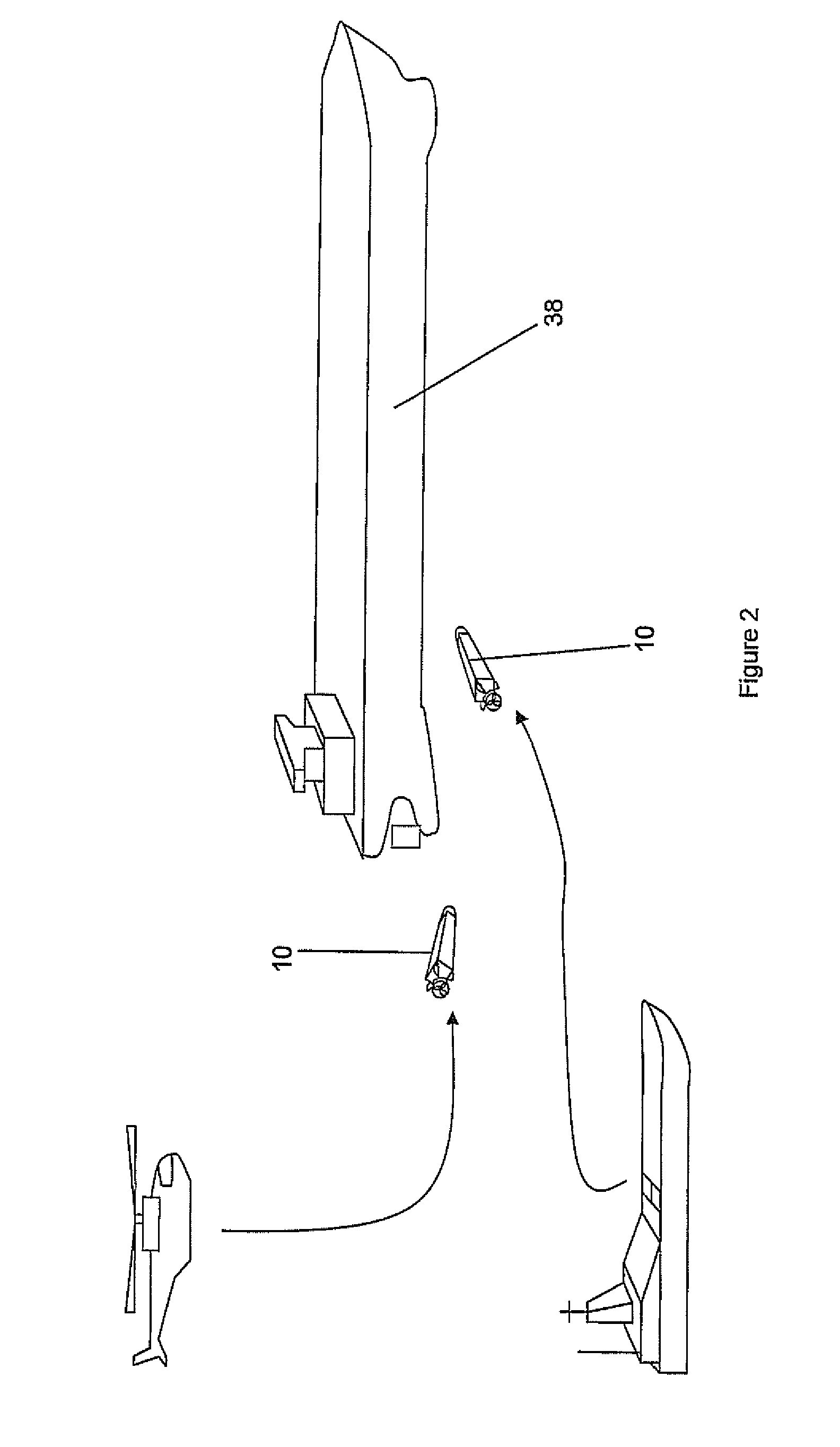 Apparatus for altering the course of travelling of a moving article and a method thereof