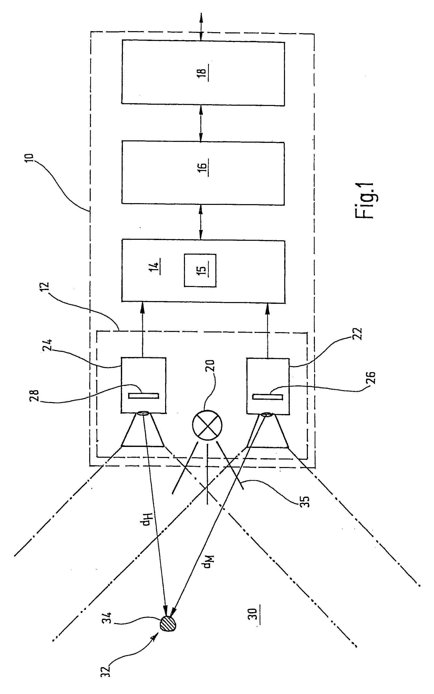 Apparatus and method for monitoring a spatial area, in particular for safeguarding a hazardous area of an automatically operated installation