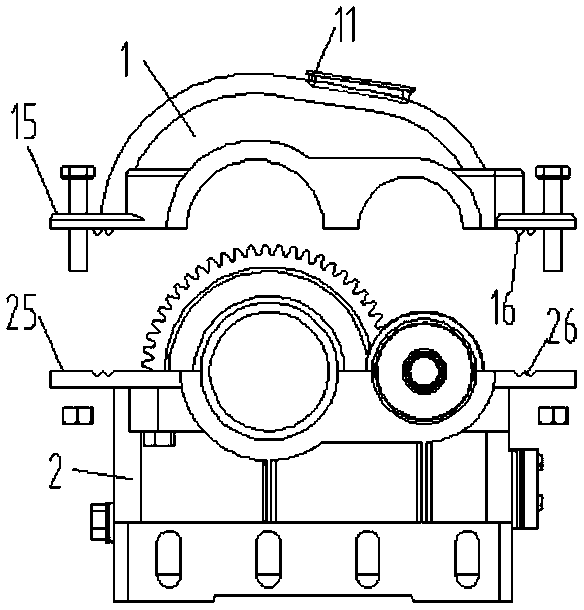 Gearbox body