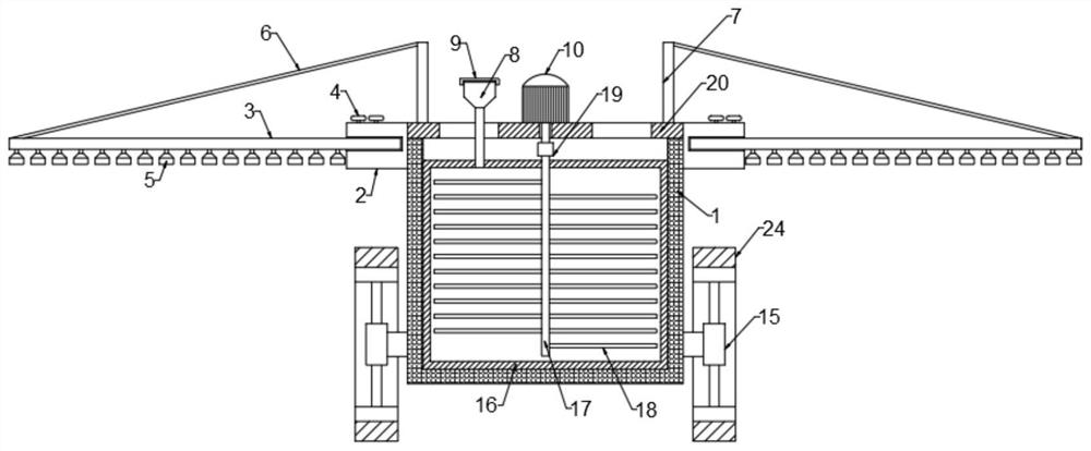 Rice planting device