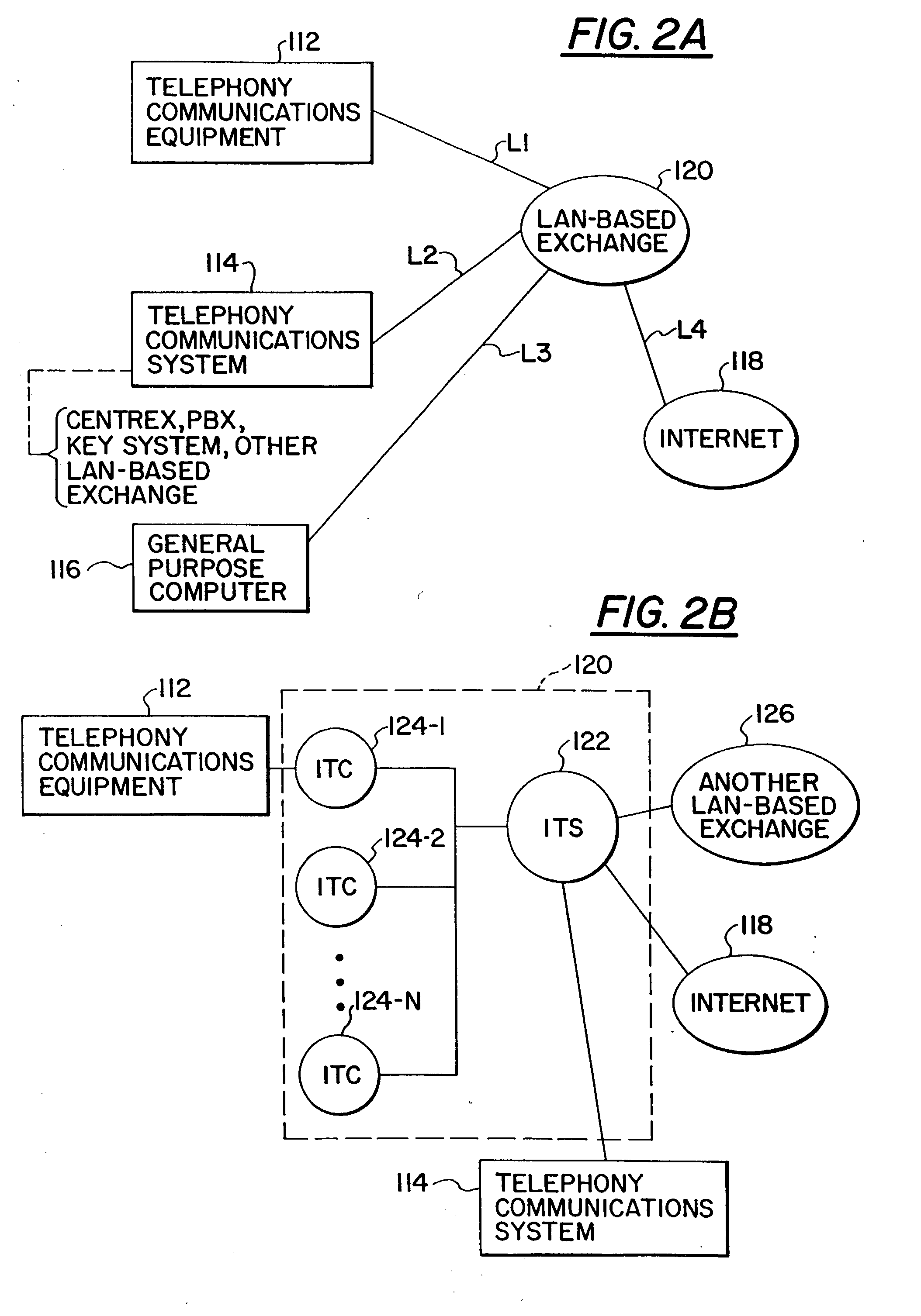 System for interconnecting standard telephony communications equipment to internet protocol networks