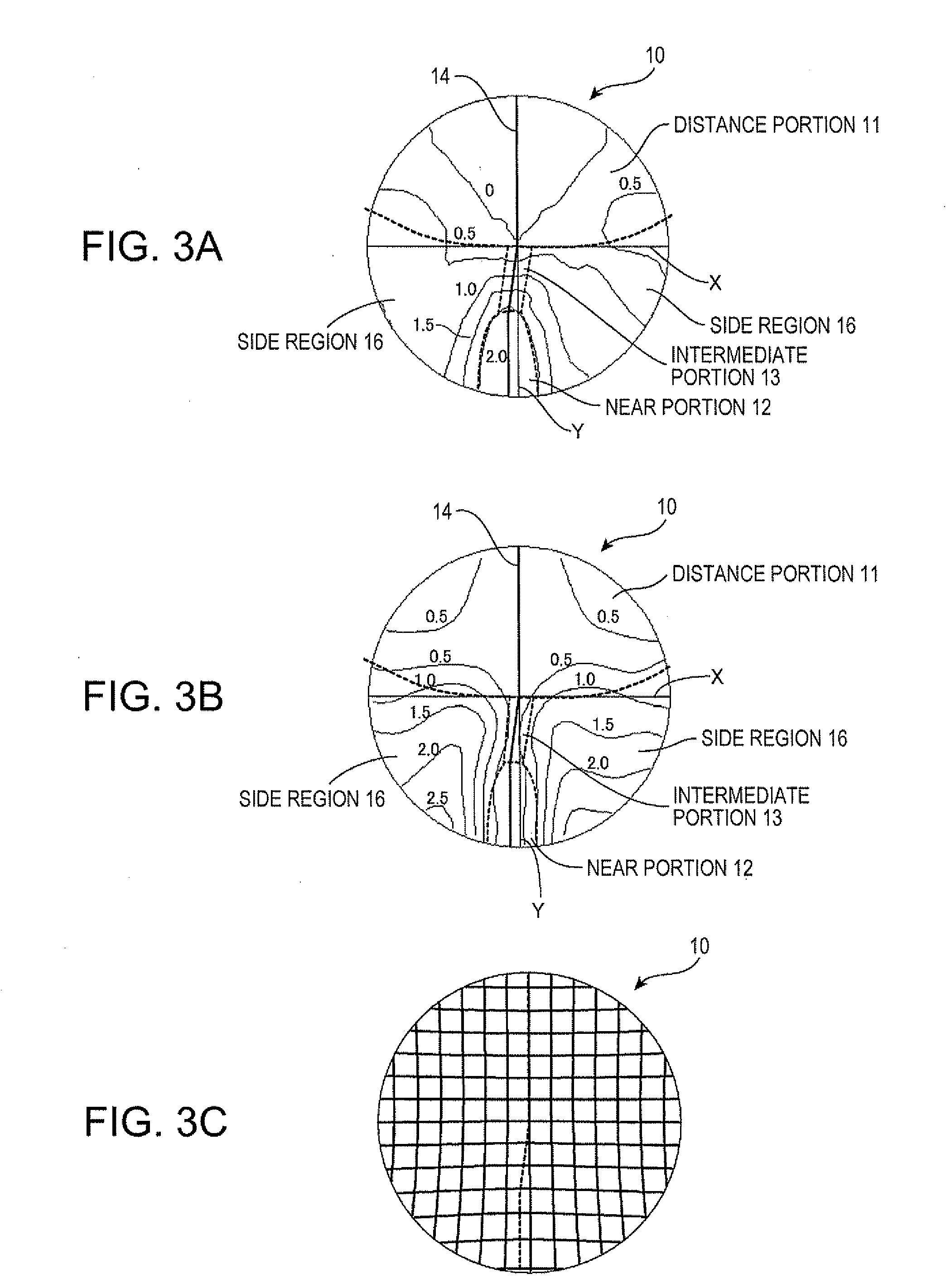 Progressive-power lens and progressive-power lens design method