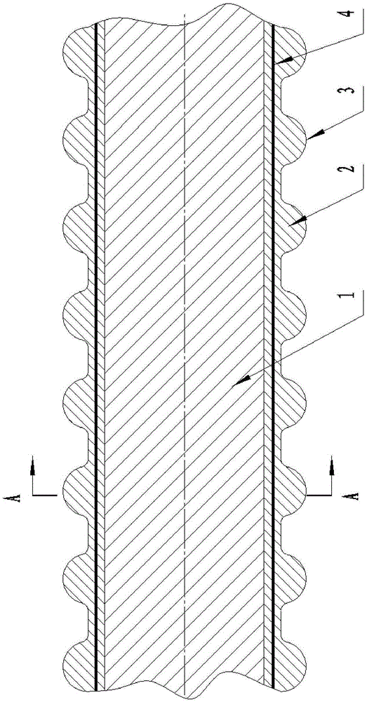 Quick-bonding pre-stress steel strand, and inducer and preparation method of the inducer